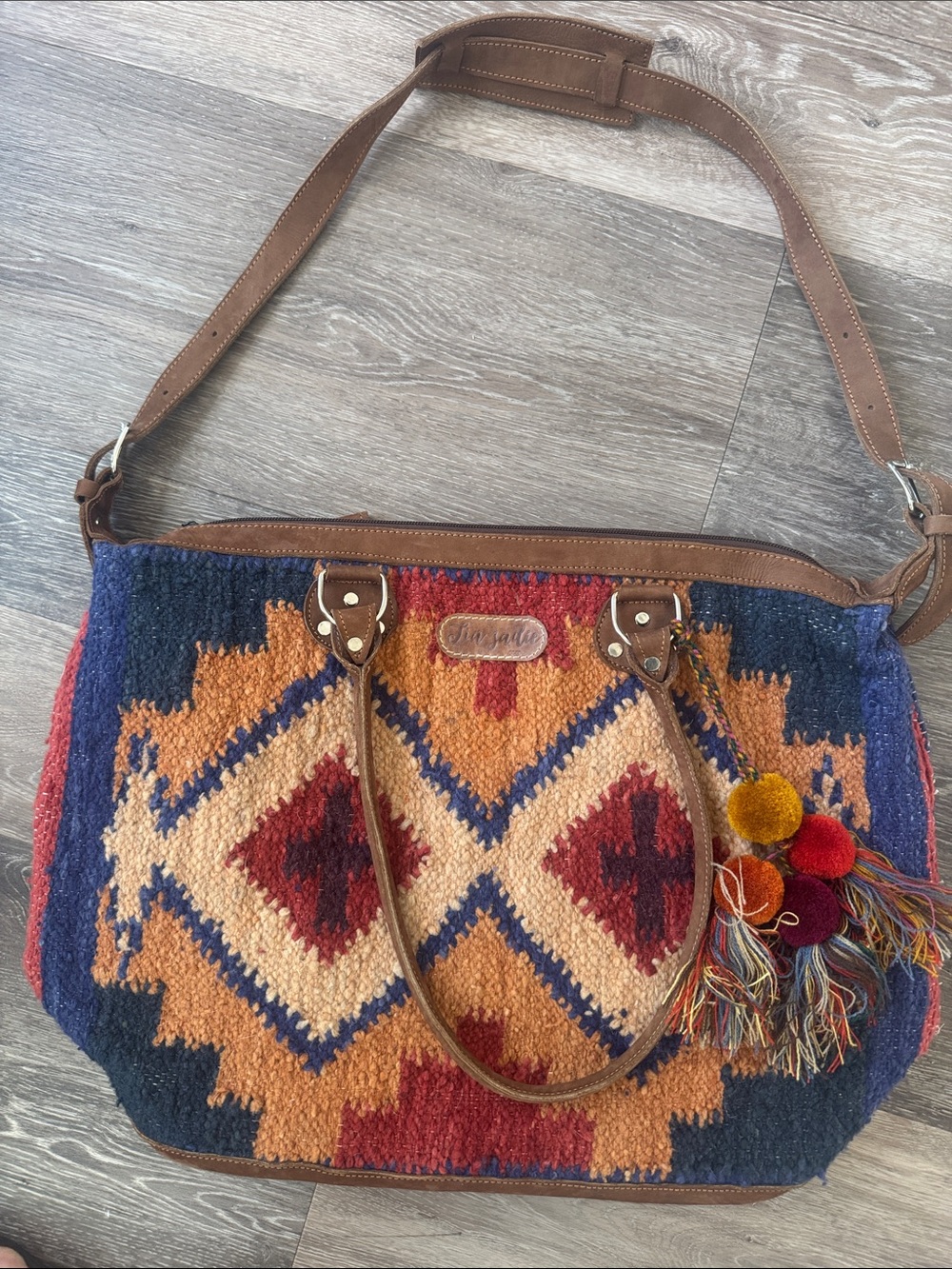 Tia Sadie Artisan Tote Bag